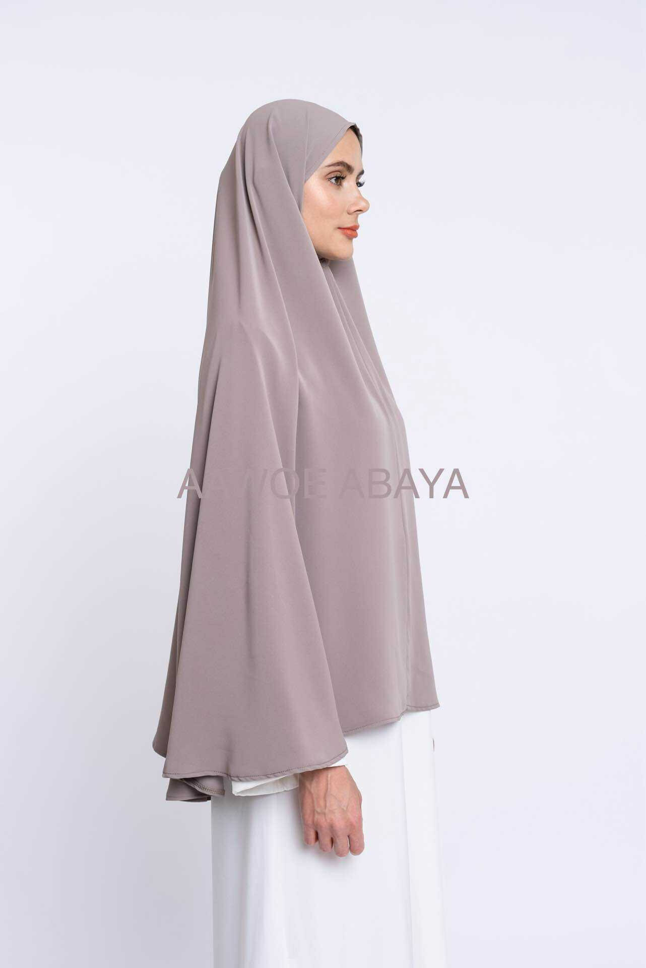 Grossiste Aawoe Paris® - Khimar Élégant avec Manches Ample