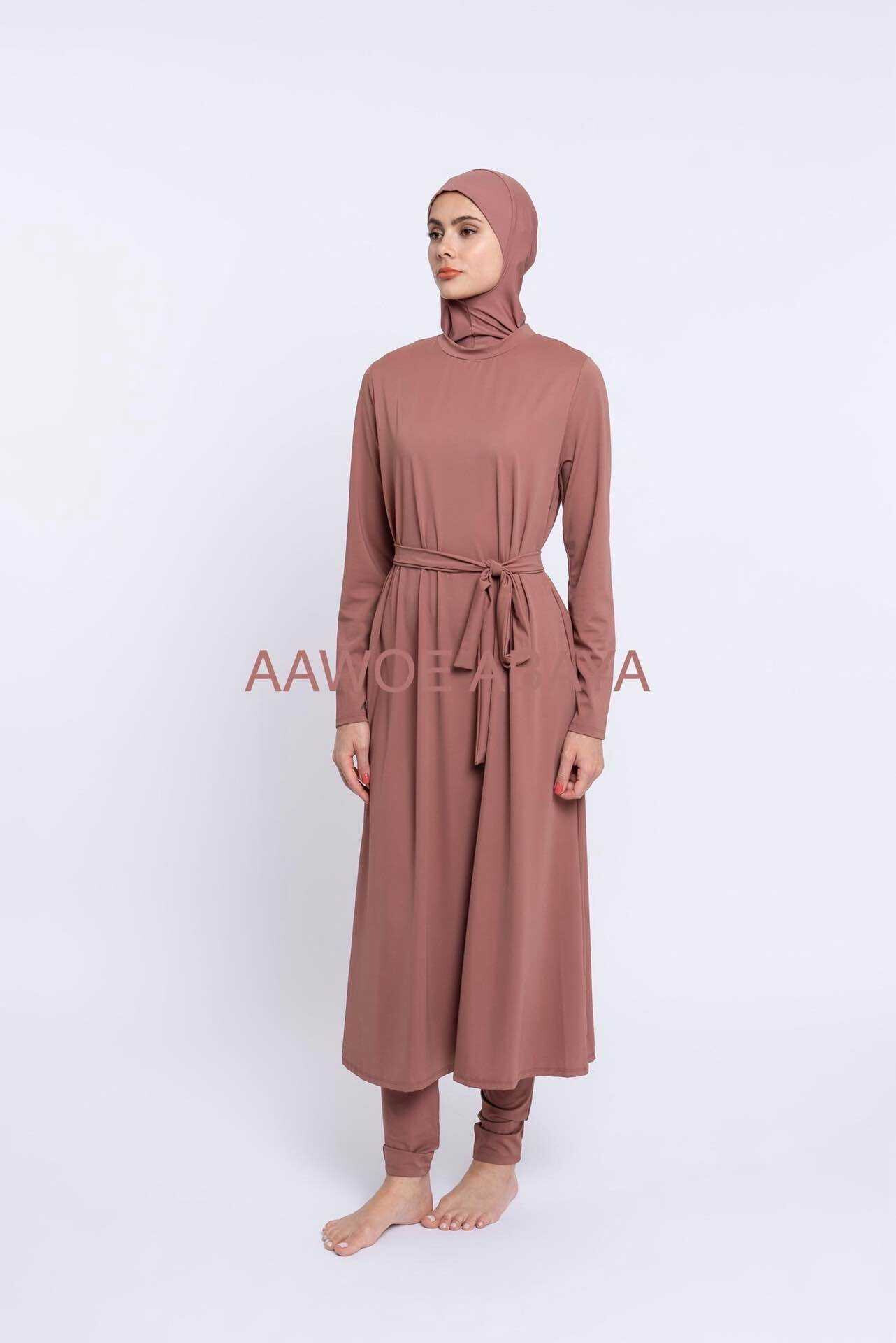 Grossista Aawoe Paris® - Elegante burkini con cintura