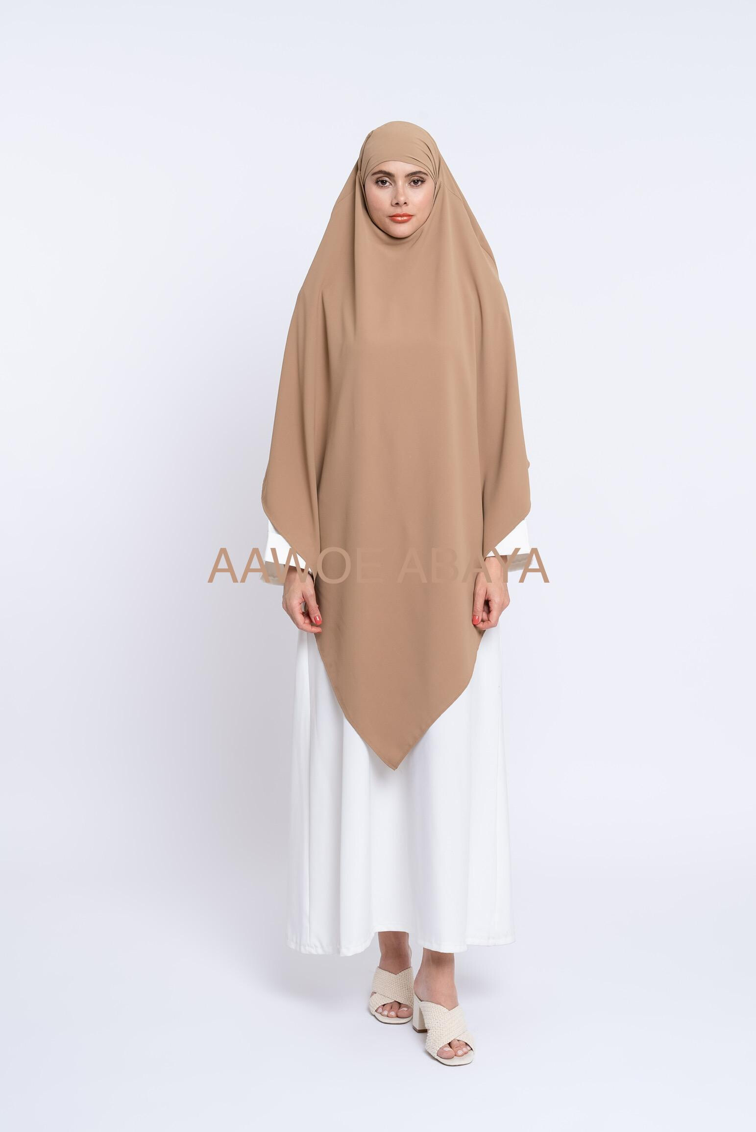 Wholesaler Aawoe Paris® - Khimar Maya Long Pointed - One size
