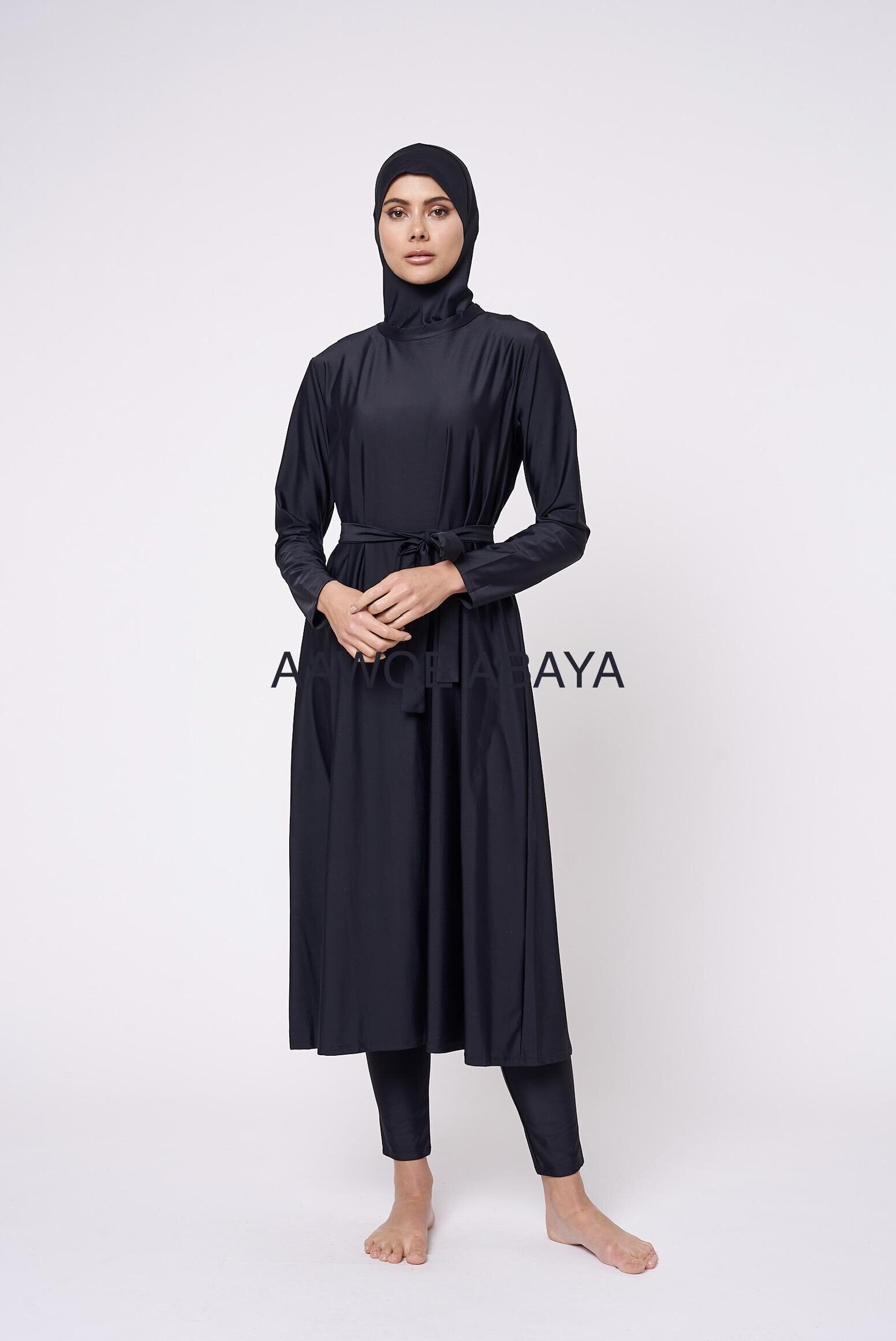 Grossista Aawoe Paris® - Elegante burkini con maniche lunghe