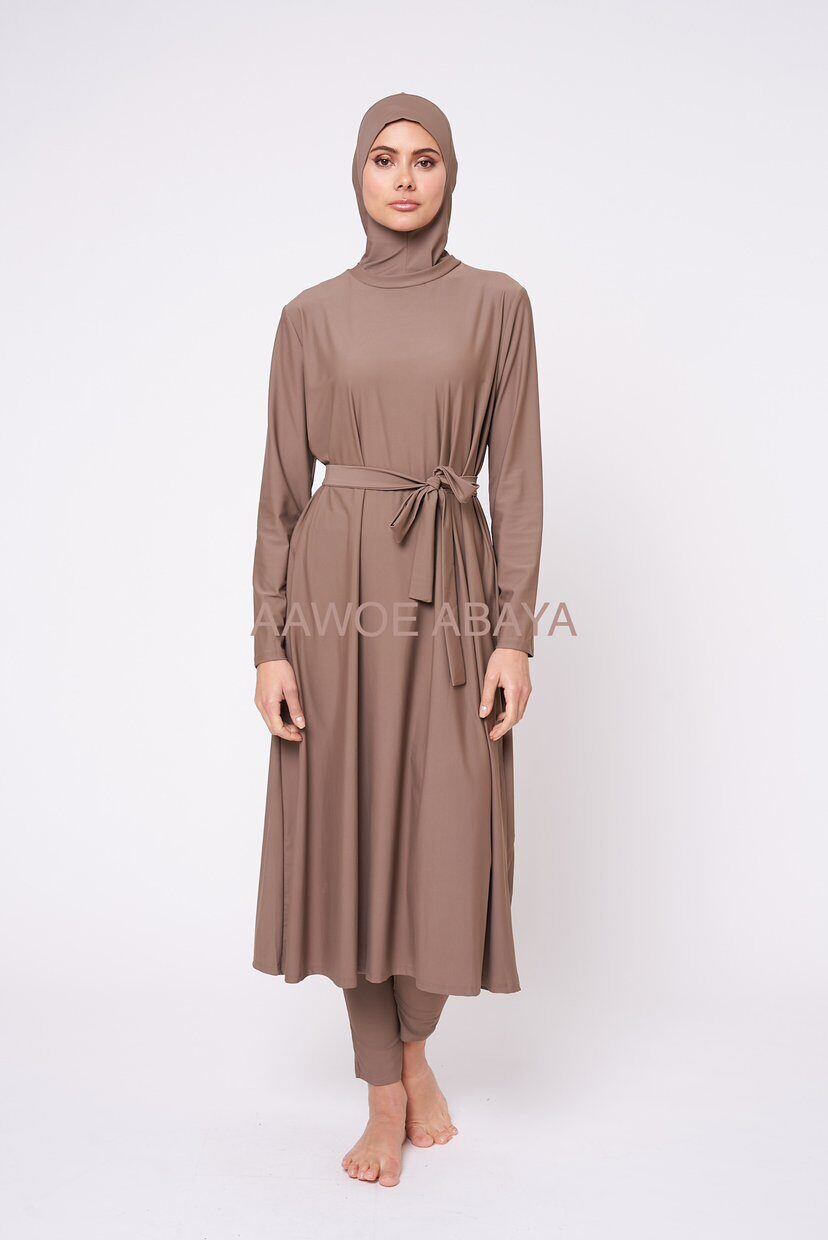 Grossiste Aawoe Paris® - Grade taille - Burkini Élégant à Manches Longues