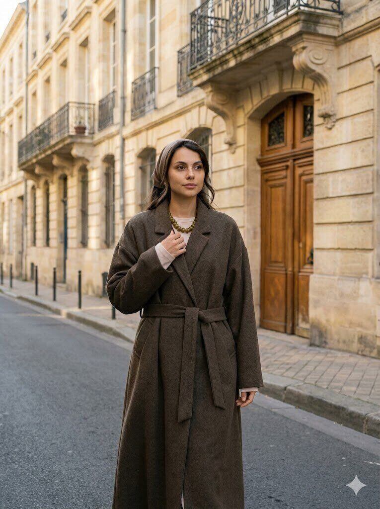 Grossiste Aawoe Paris® - Veste Longue Élégante