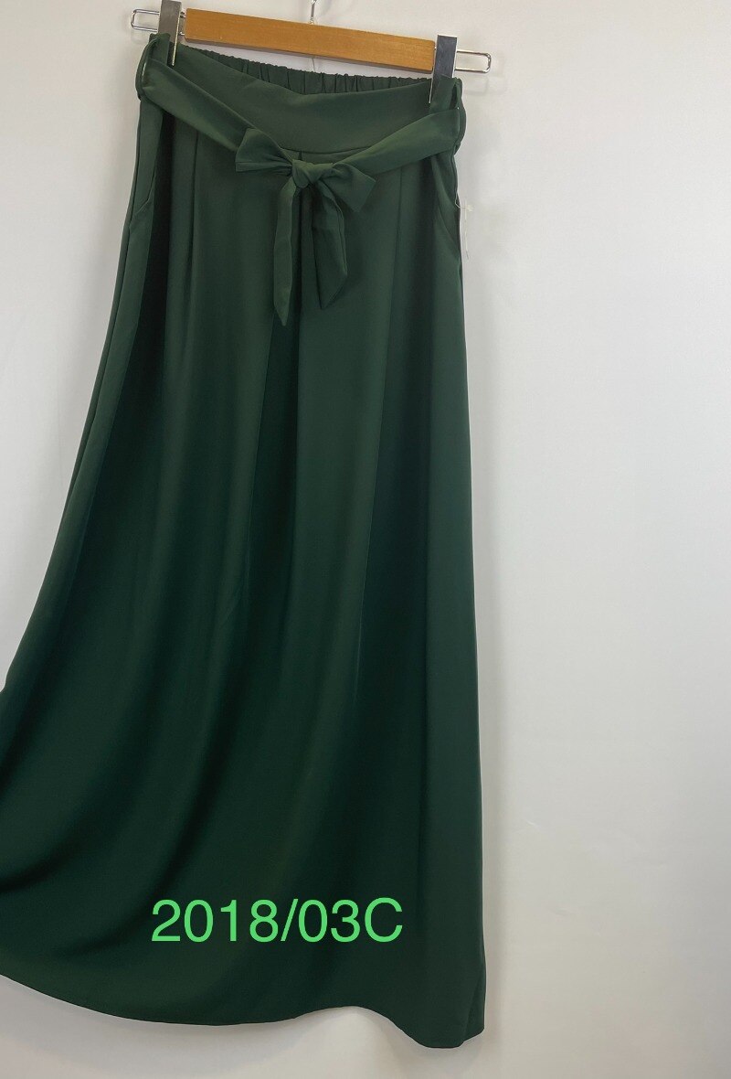 Grossiste Aawoe Paris® - Jupe droite avec ceinture nouée