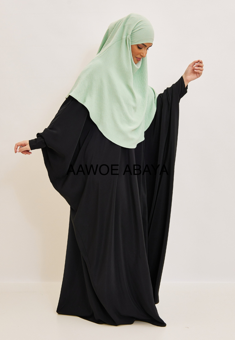 Mayorista Aawoe Paris® - Khimar redondeado - Largo delantero 60 cm, trasero 78 cm
