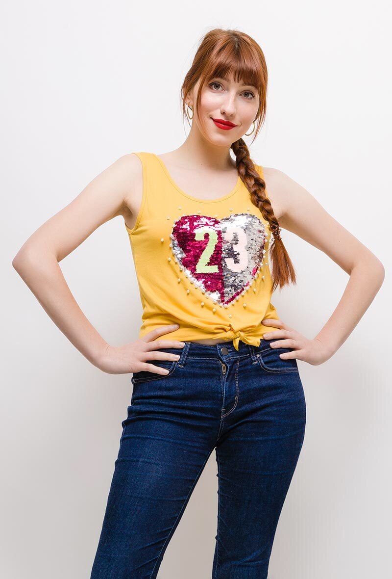 Wholesaler ABELLA - Knot tank top