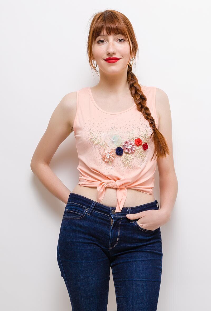 Wholesaler ABELLA - Knot tank top