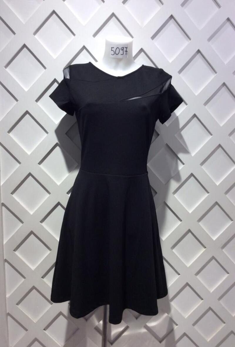 Wholesaler ABELLA - Dress with mesh yokes