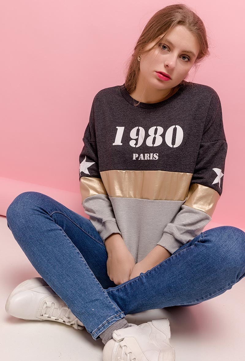 Grossiste ABELLA - Sweat 1980 PARIS