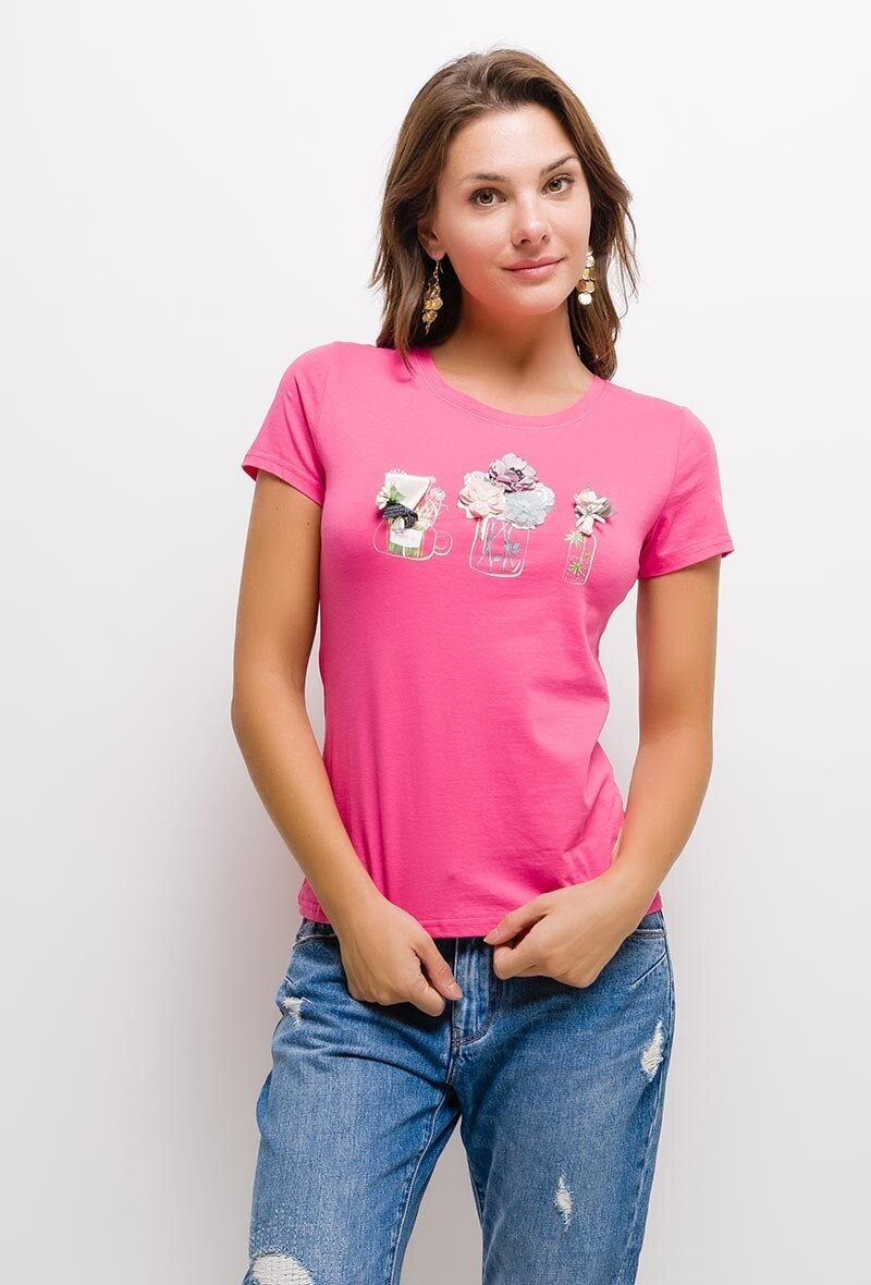 Wholesaler ABELLA - Floral t-shirt
