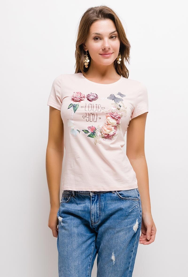 Wholesaler ABELLA - T-shirt LOVE YOU