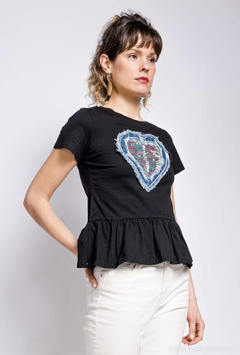 Mayorista ABELLA - Camiseta con corazón
