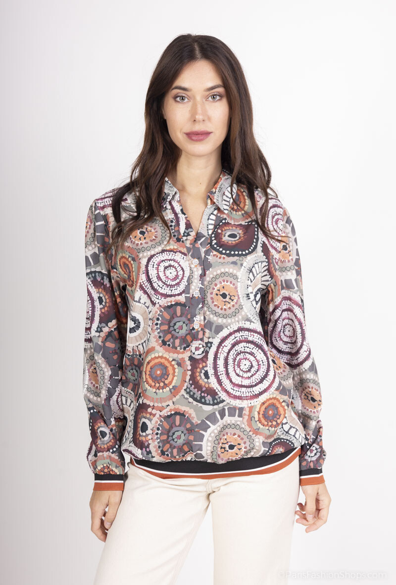 Grossiste AC BELLE - Blouse imprimée