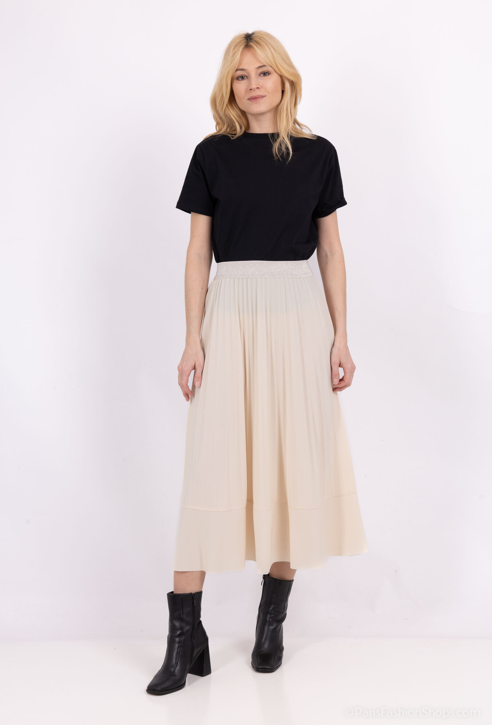 Wholesaler AC BELLE - Long pleated skirt