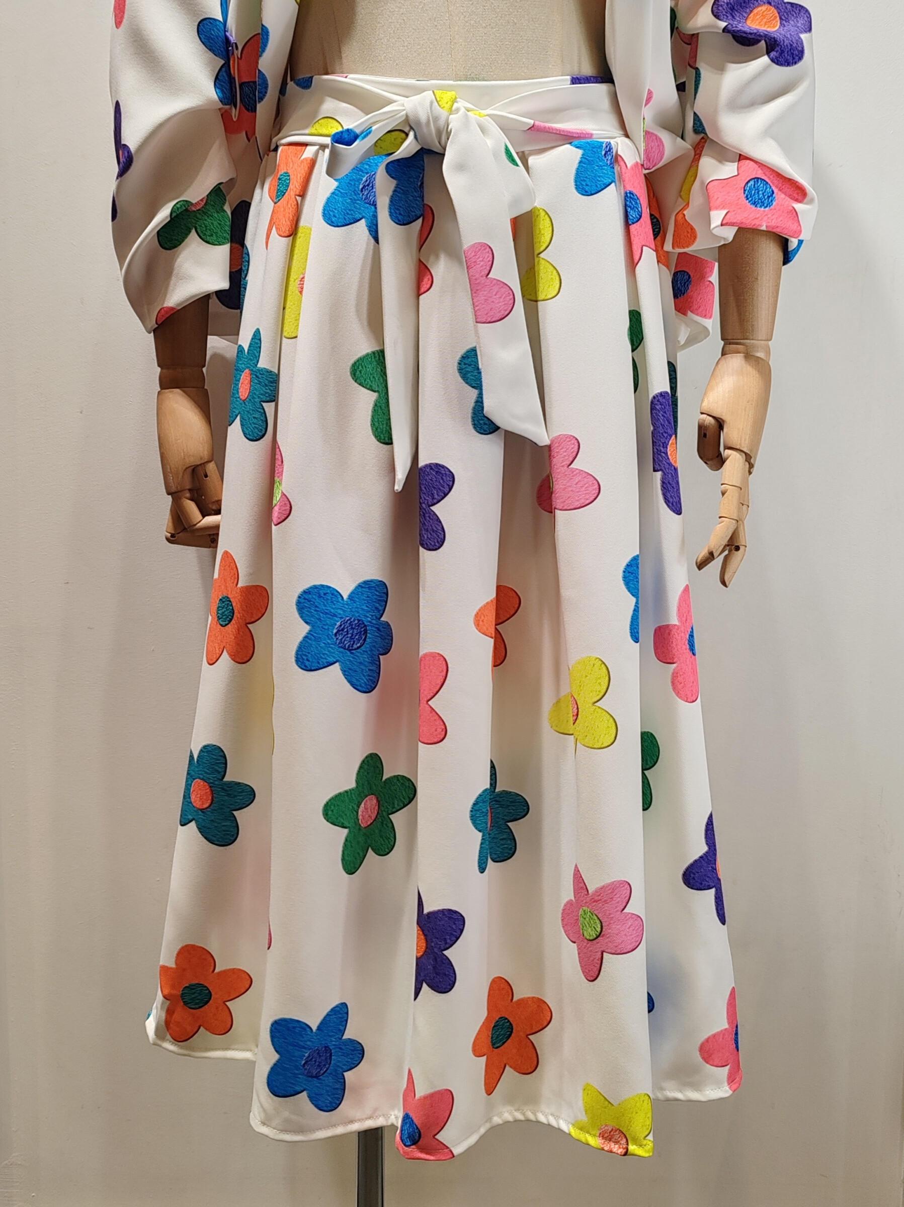 Wholesaler AC BELLE - Midi flower skirt