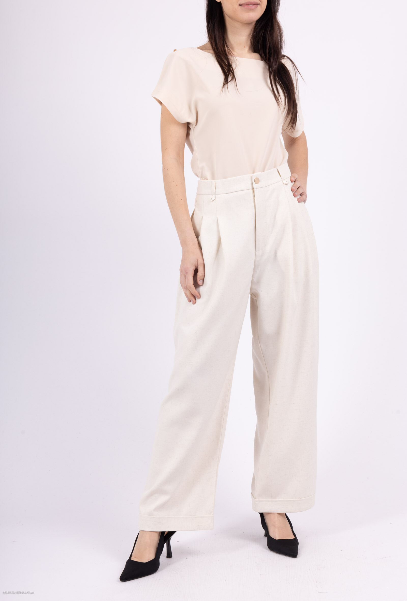 Wholesaler AC BELLE - Flax tailor pants