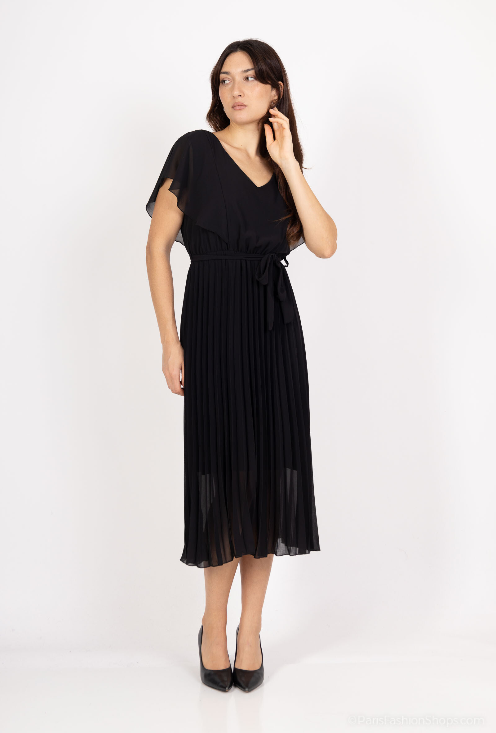 Wholesaler AC BELLE - Pleated mid-length dress