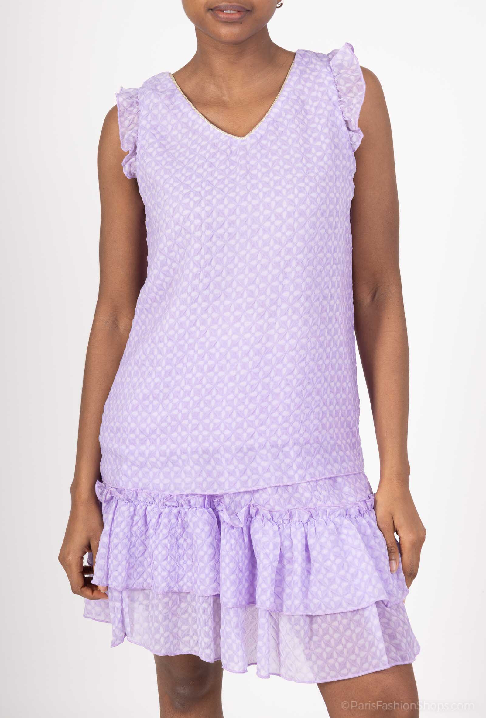 Wholesaler AC BELLE - 3D pattern top mousseline