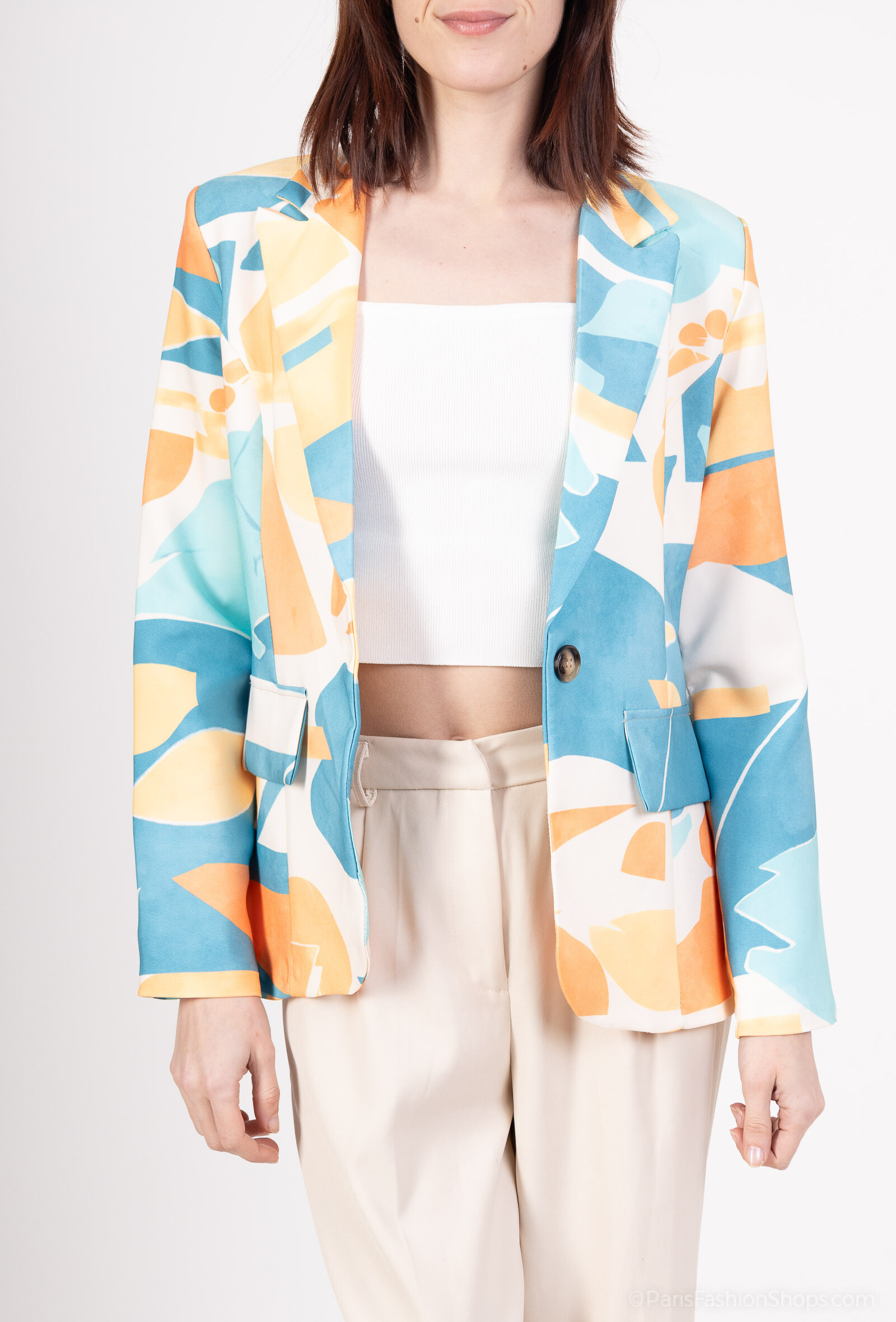 Wholesaler AC BELLE - Abstract printed jacket