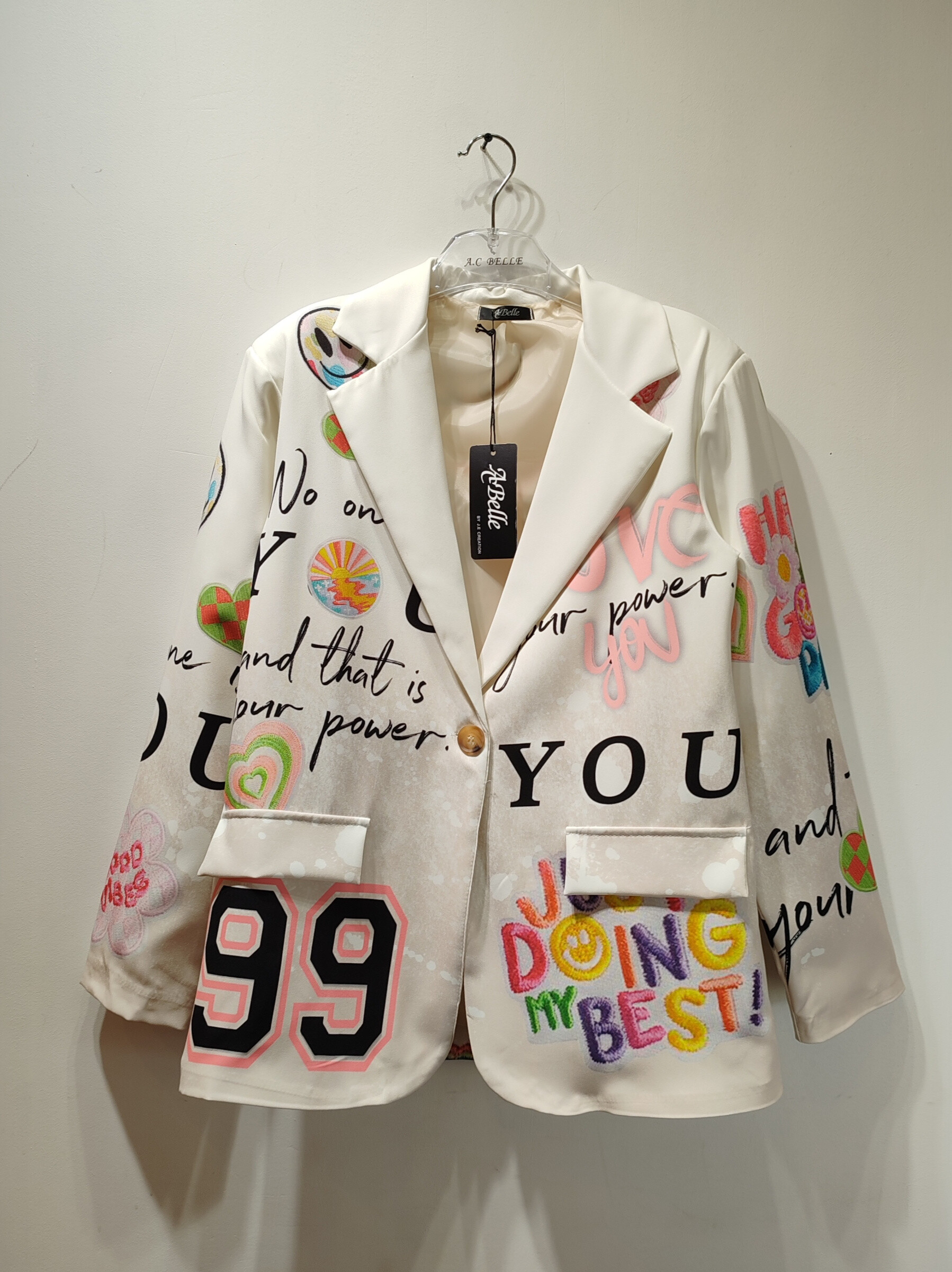 Wholesaler AC BELLE - Pineapple jacket and palm trees