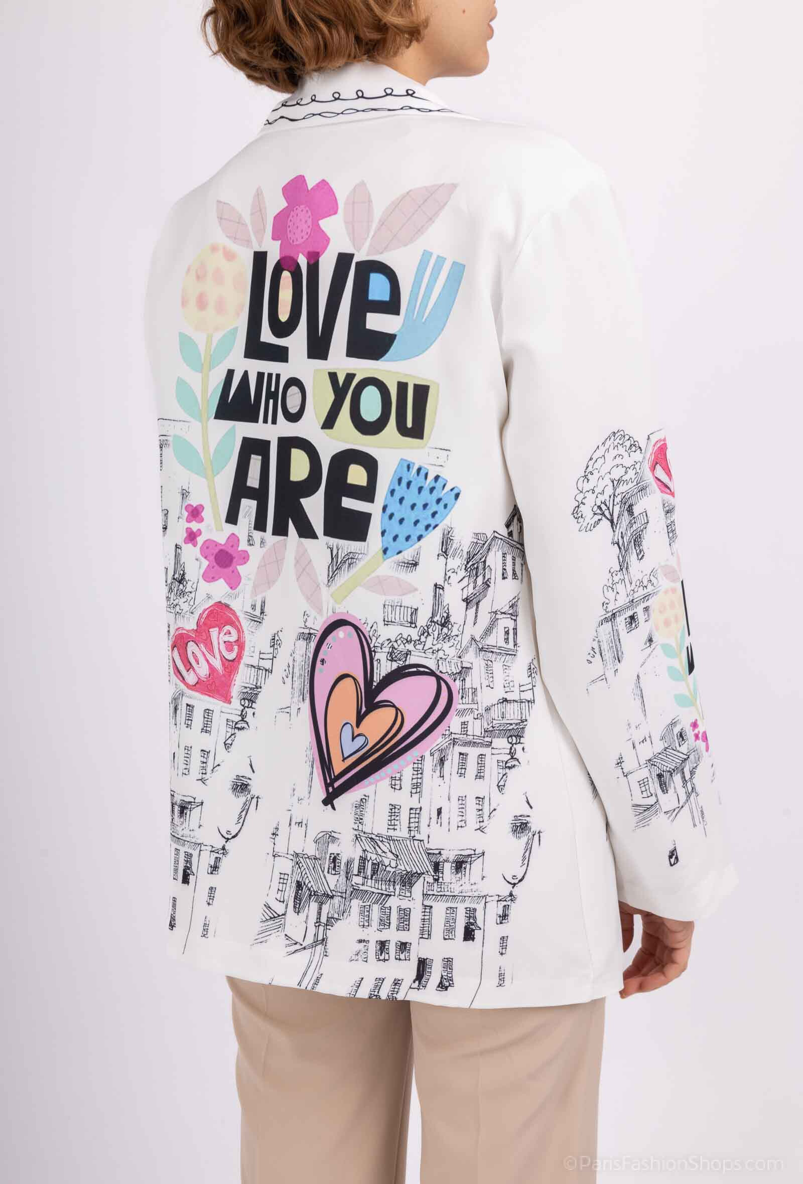 Wholesaler AC BELLE - "Love who you are" jacket