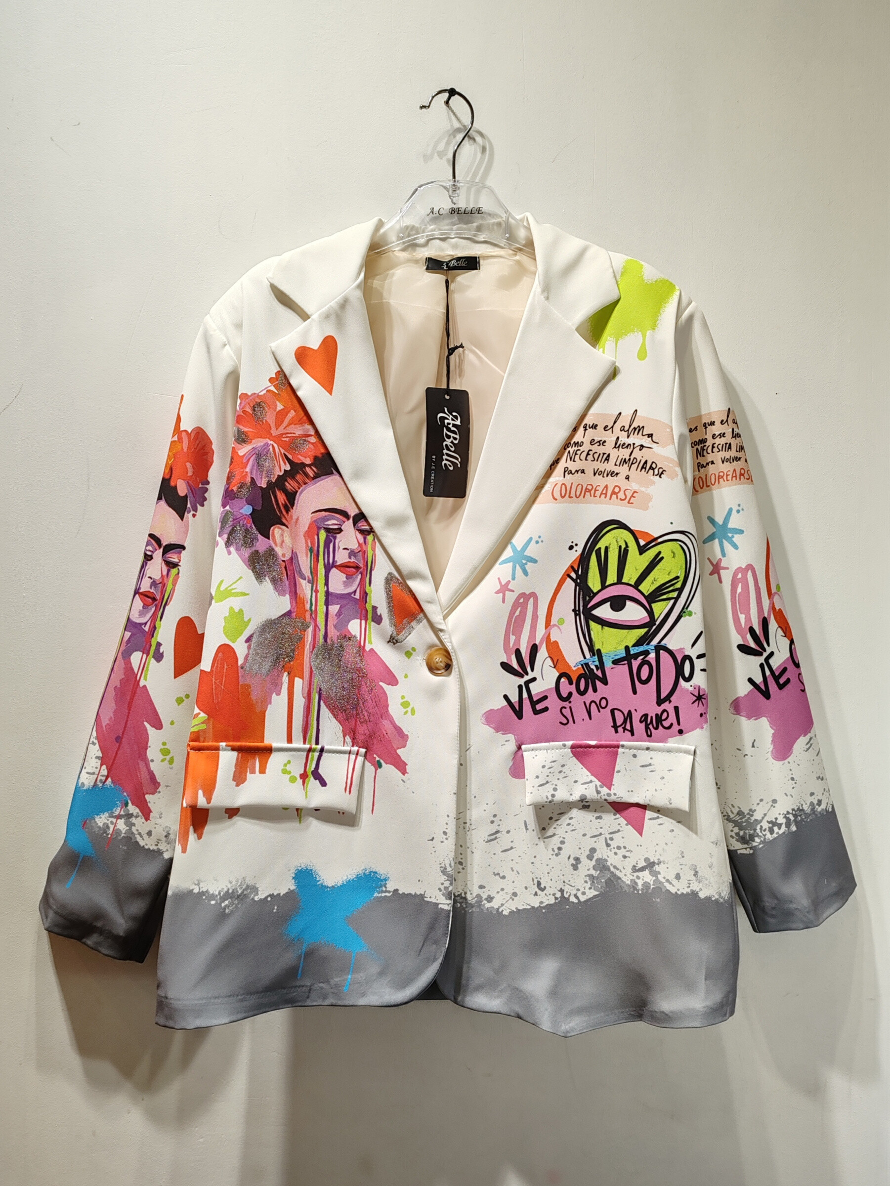 Wholesaler AC BELLE - Pineapple jacket and palm trees