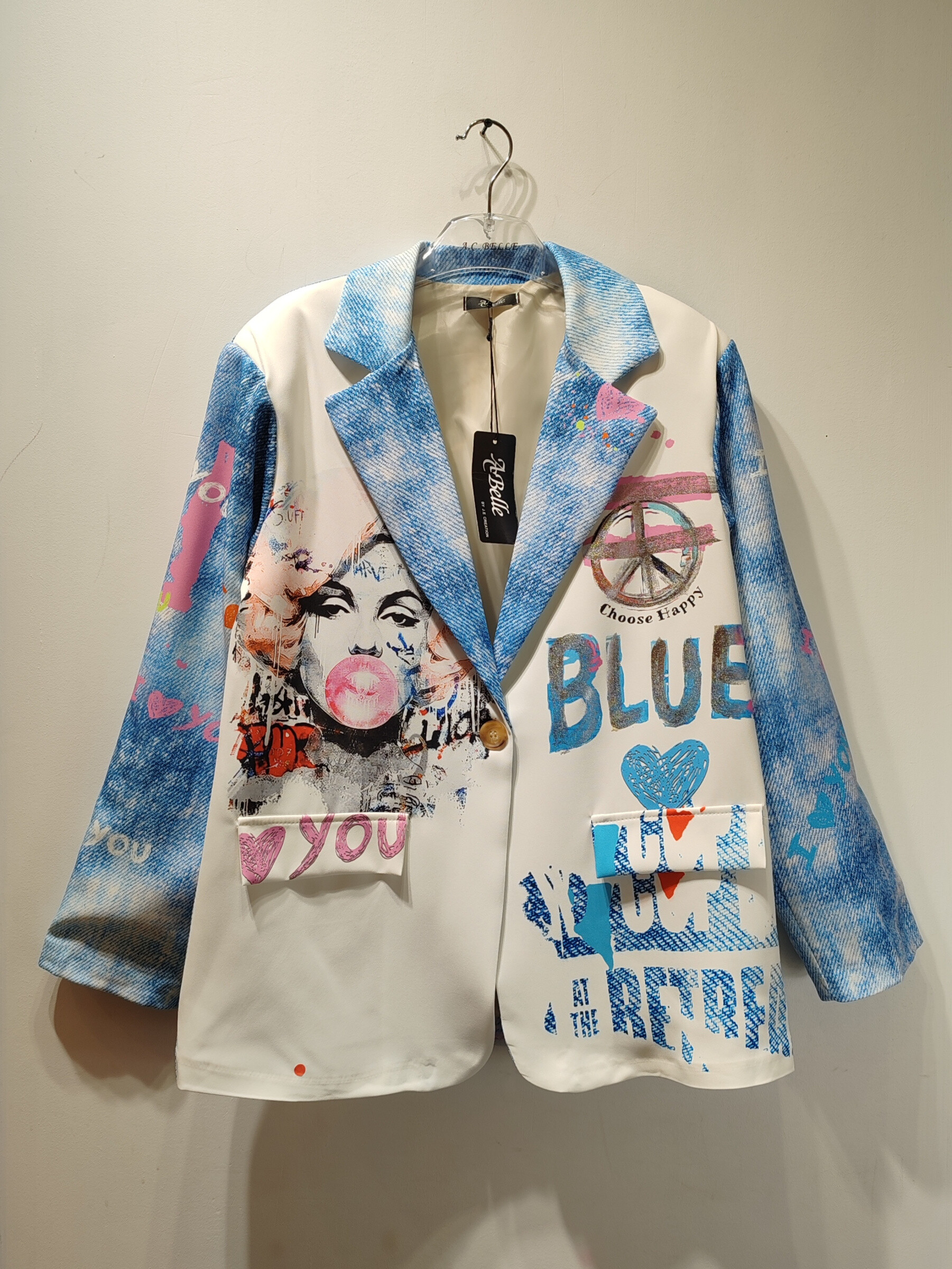 Wholesaler AC BELLE - Pineapple jacket and palm trees