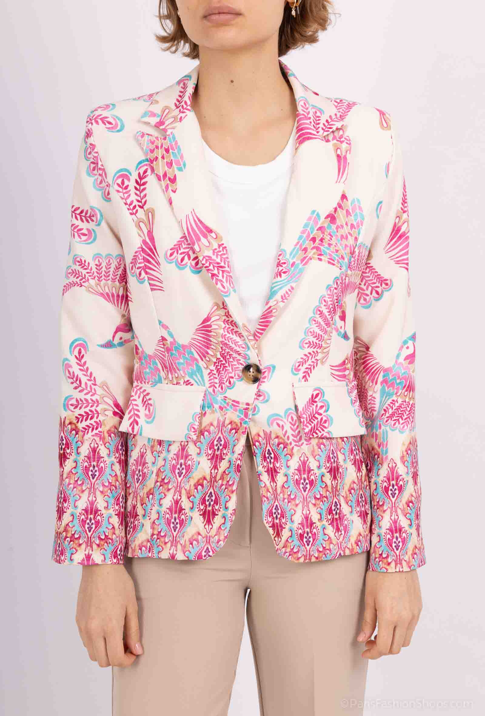 Wholesaler AC BELLE - PAON printed jacket
