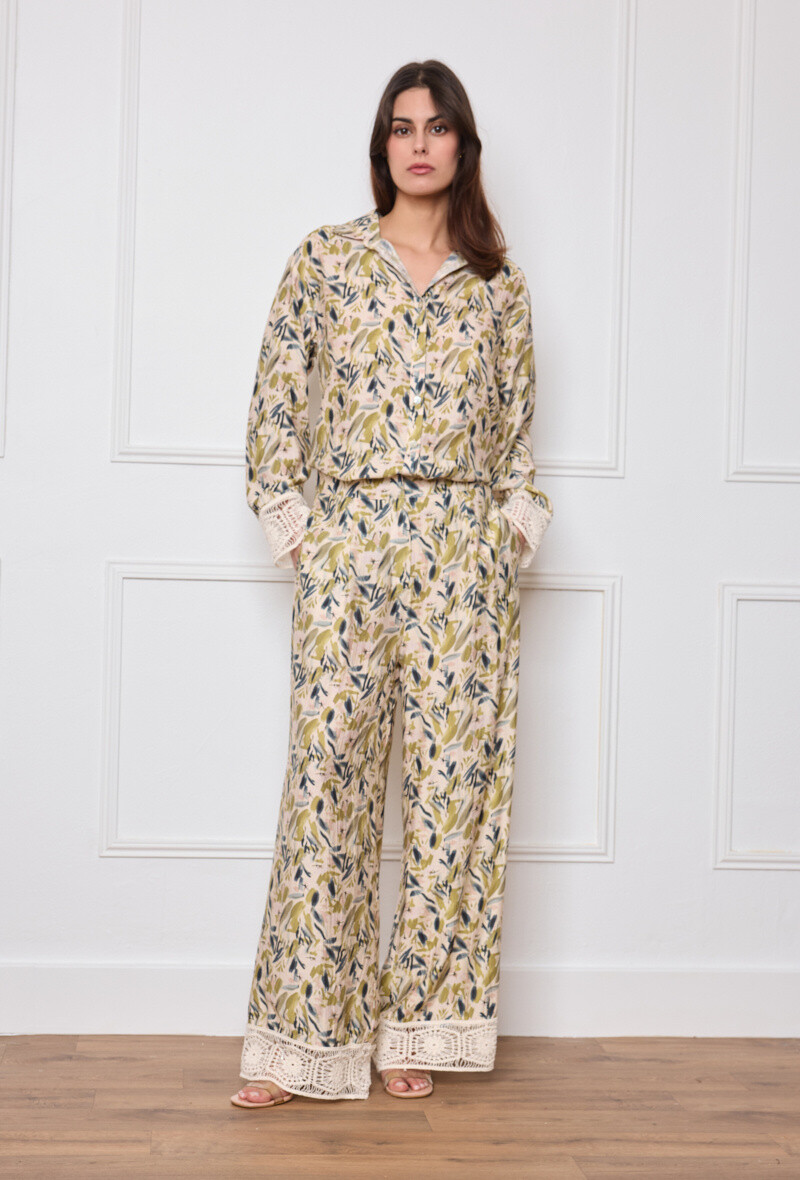 Grossista ACACIA - Camicia dei pantaloni da donna