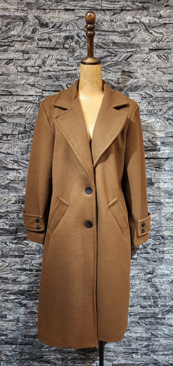 Wholesaler Adilynn - Mid-length buttoned coat
