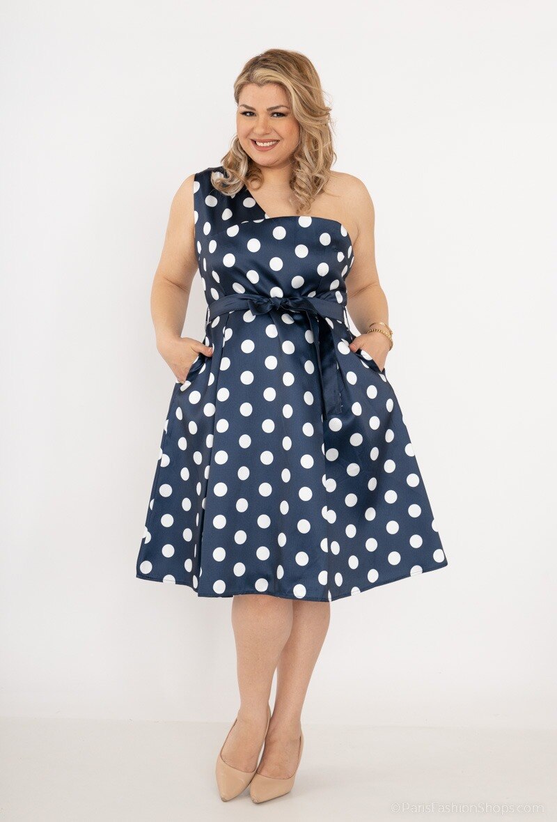 Wholesaler Afinity - Printed cocktail dress
