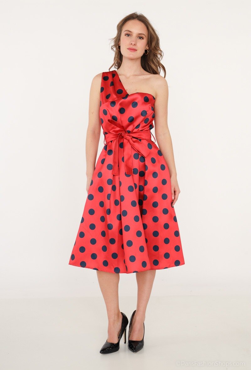 Wholesaler Afinity - Printed cocktail dress