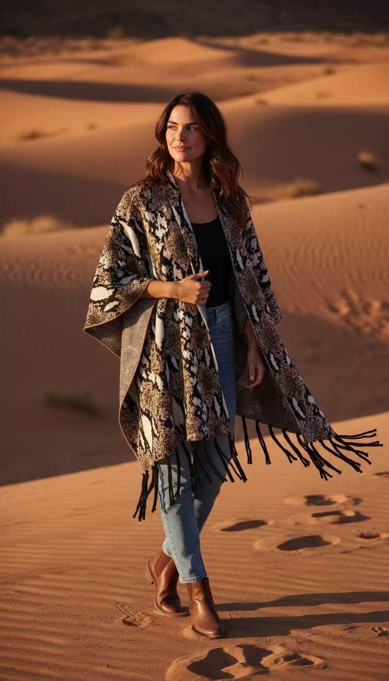 Mayorista AHJ FASHION - PONCHO O SNEK