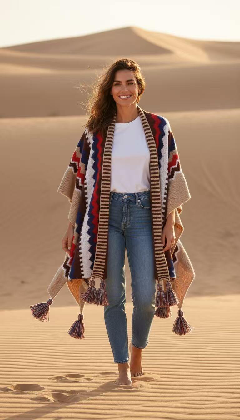 Grossiste AHJ FASHION - PONCHO