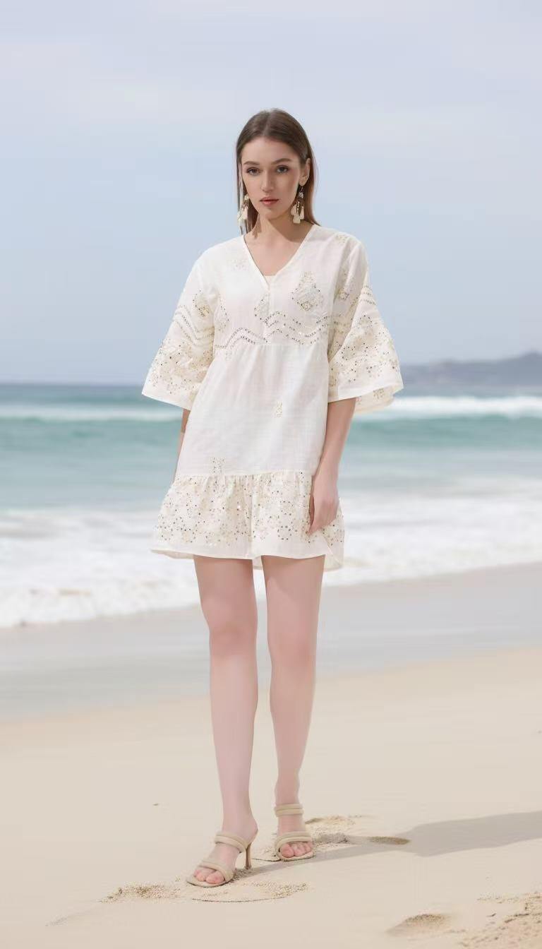 Grossiste AHJ FASHION - ROBE PLAZ