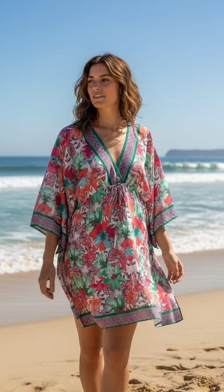Großhändler AHJ FASHION - BLUMENKLEID