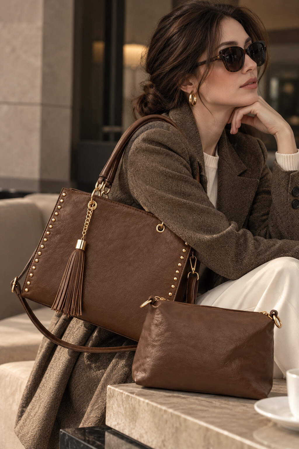 Mayorista Alexia - Bolso shopper con estuche