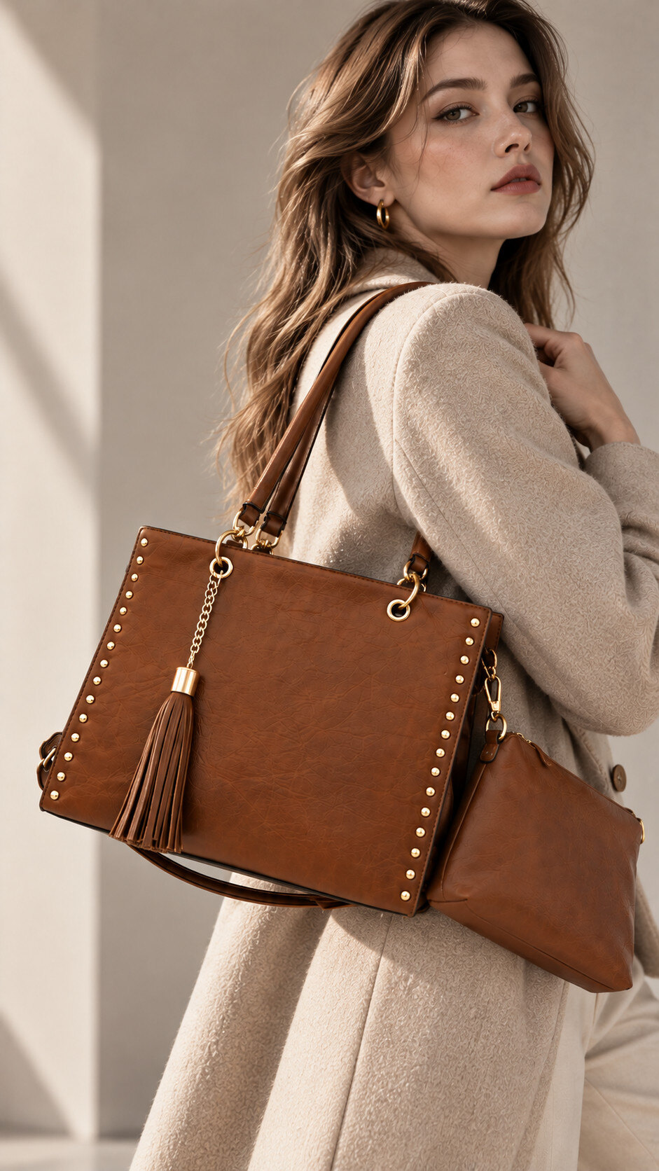 Wholesaler Alexia - Shopper bag with pouch