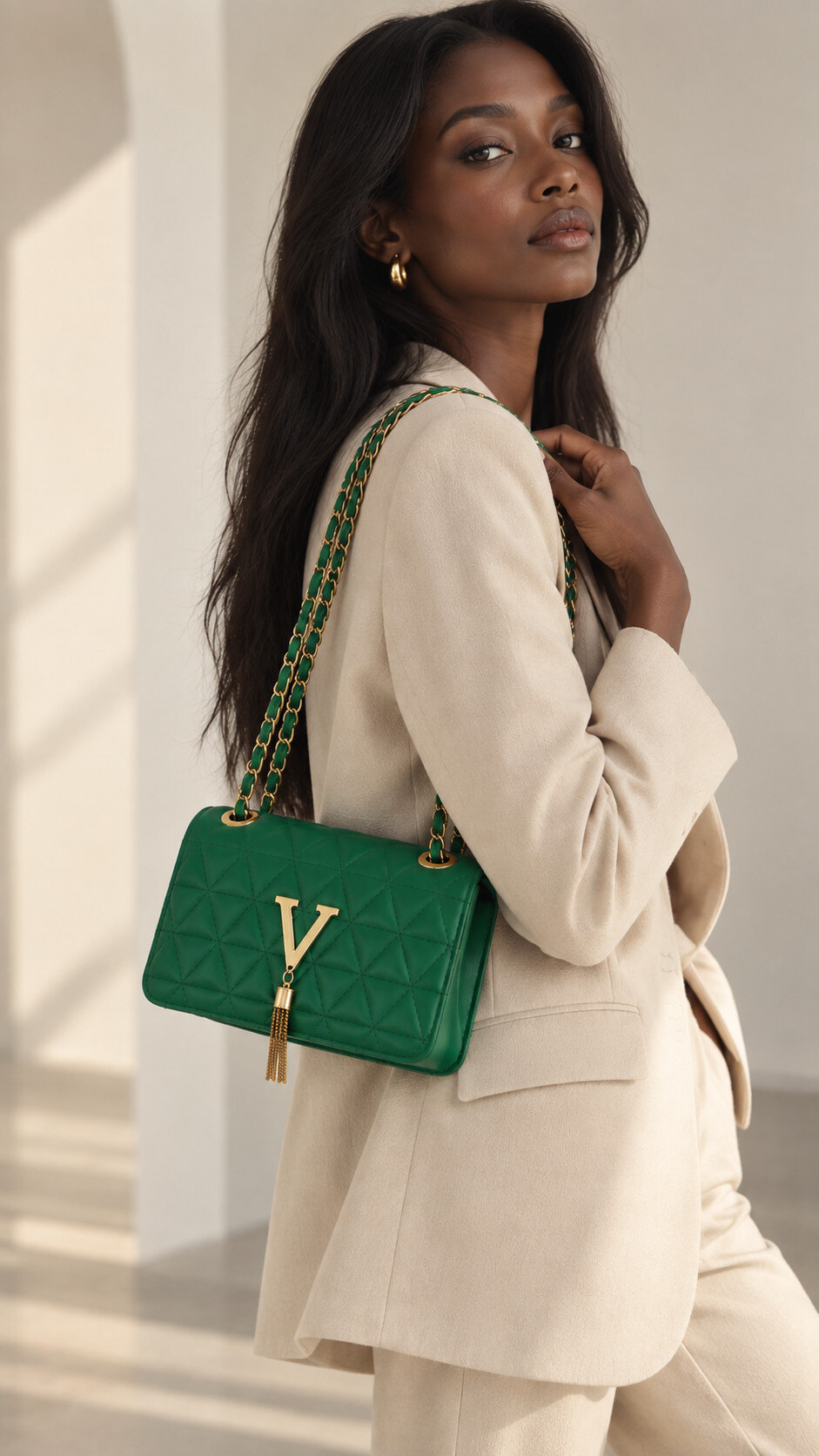 Wholesaler Alexia - Elegant quilted handbag for women