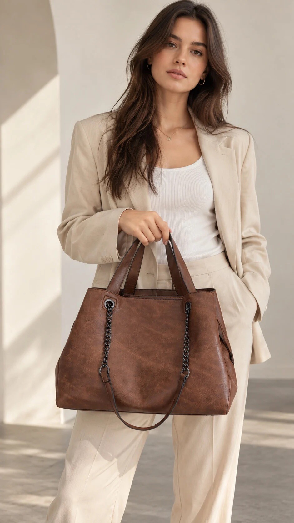 Wholesaler Alexia - Large hobo tote bag