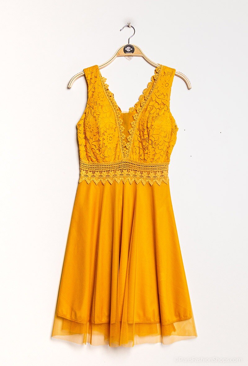 Grossiste Alice'Desir - Robe à buste dentelle