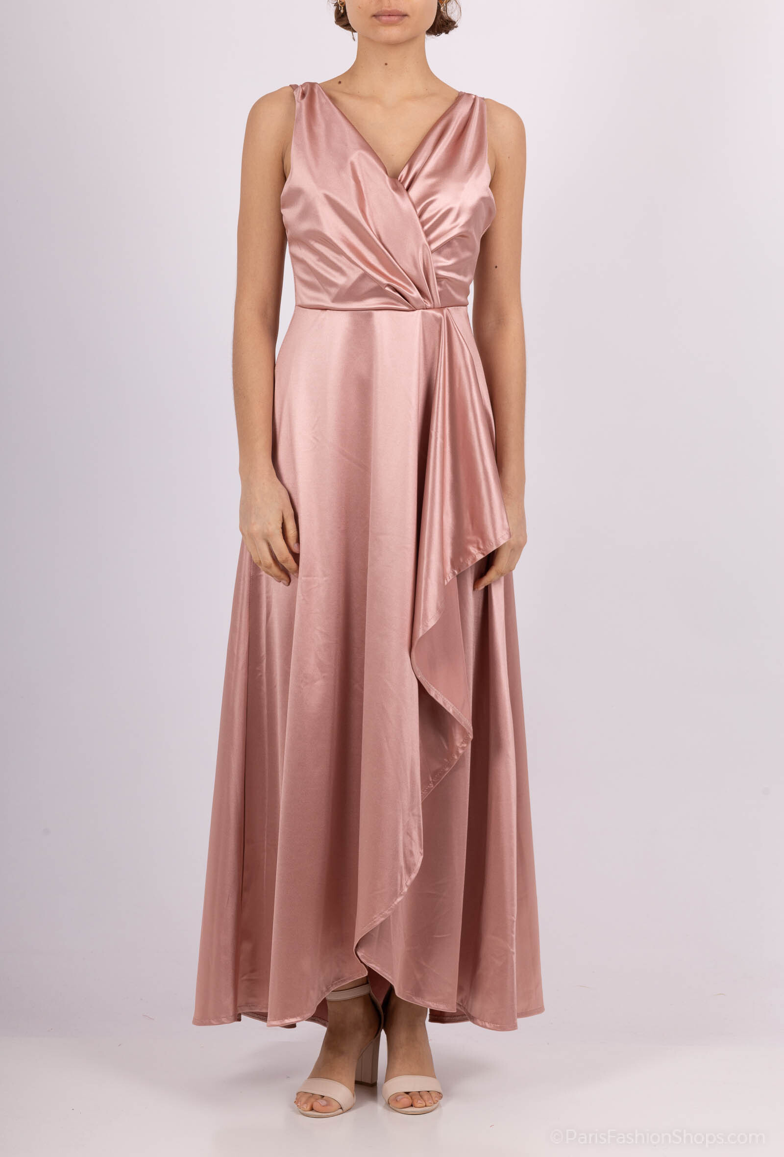 Wholesaler Alice'Desir - SATIN EVENING DRESS