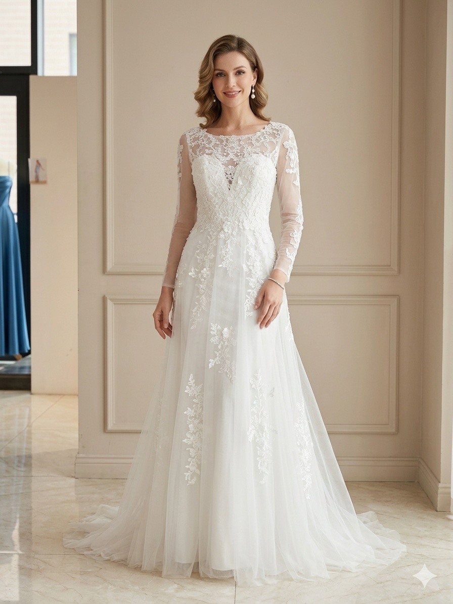 Grossiste Alice'Desir - Robes de soirée manches longues