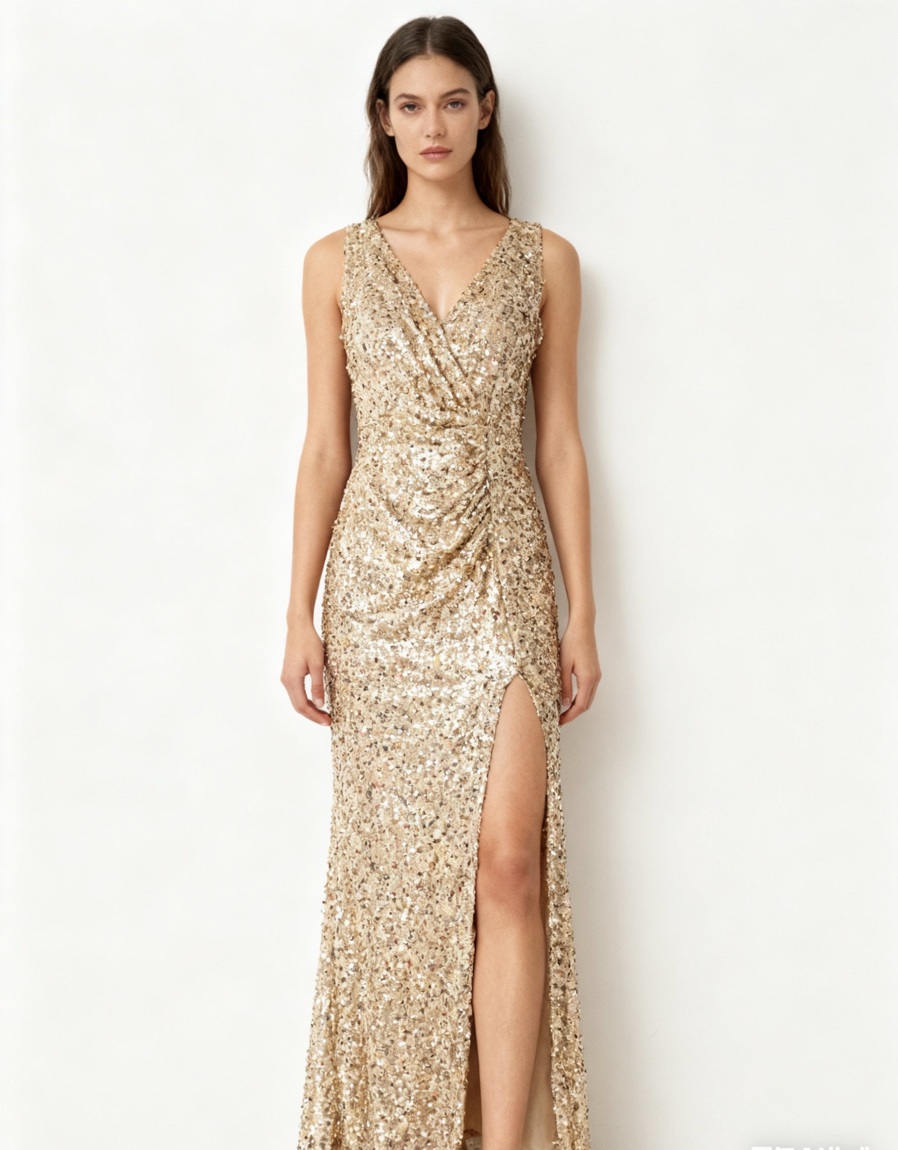 Wholesaler Alice'Desir - Evening dress with sequins