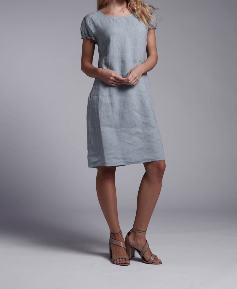 Wholesaler Alice.M - PLAIN LINEN DRESS