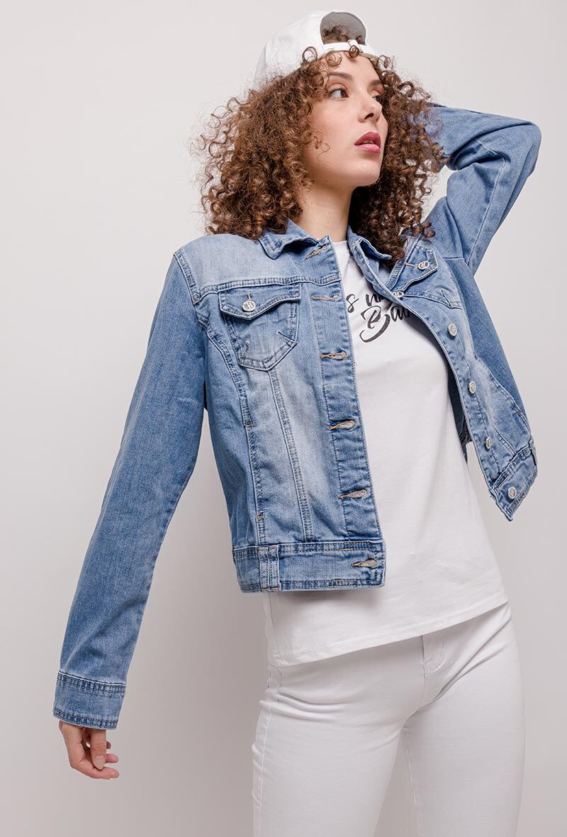 Grossiste Alina - Veste en jean