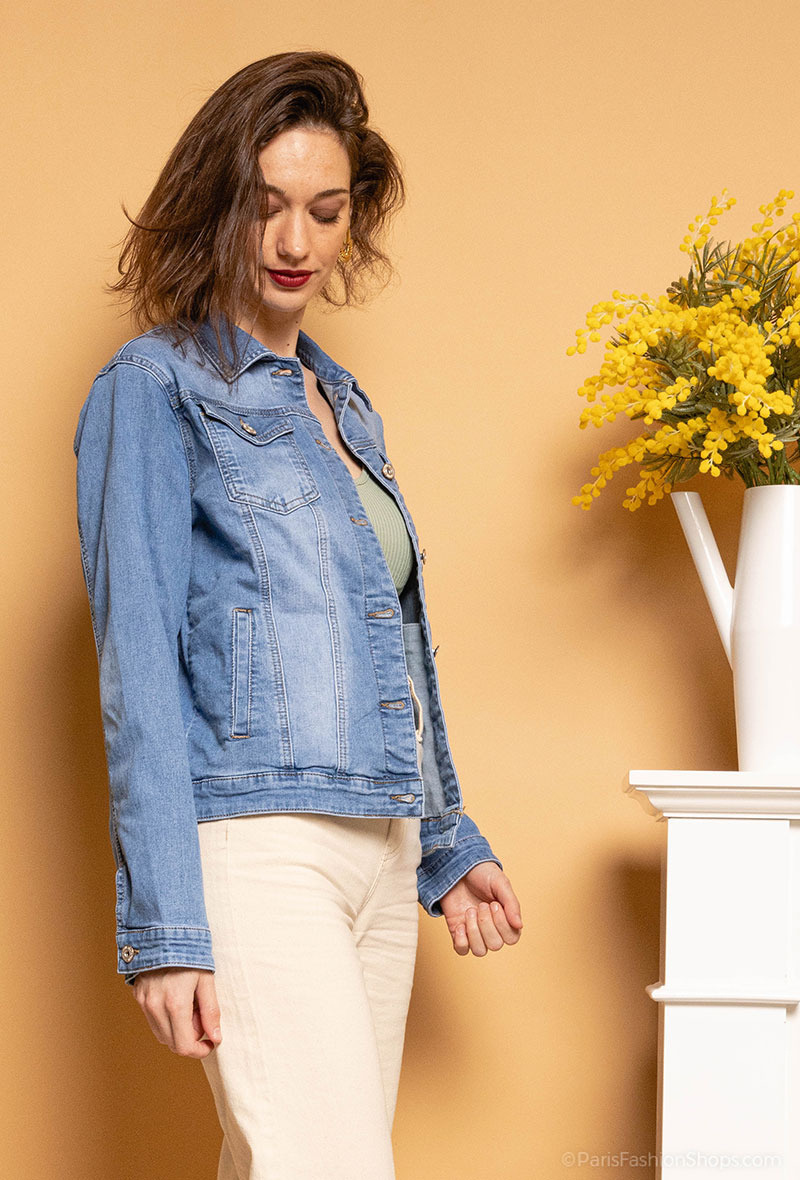 Wholesaler Alina - Denim jacket