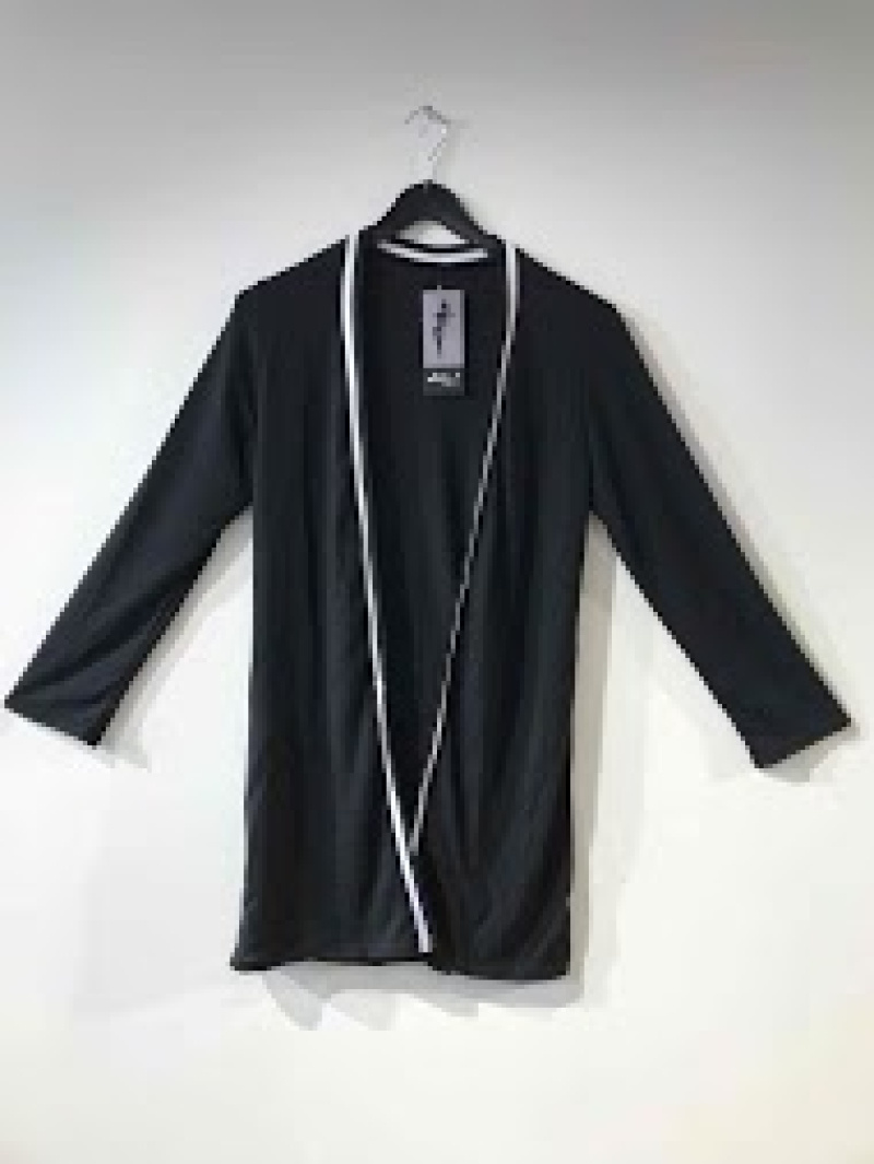 Wholesaler Alison B. Paris - GILET LONG GRANDE TAILLE FABRICATION FRANCAISE