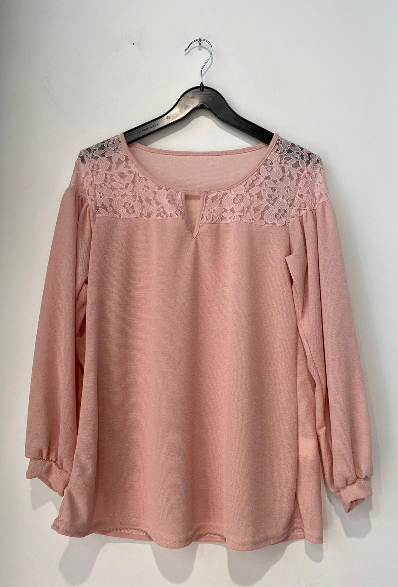 Wholesaler Alison B. Paris - Lace mesh top ALISON B. PARIS made in France