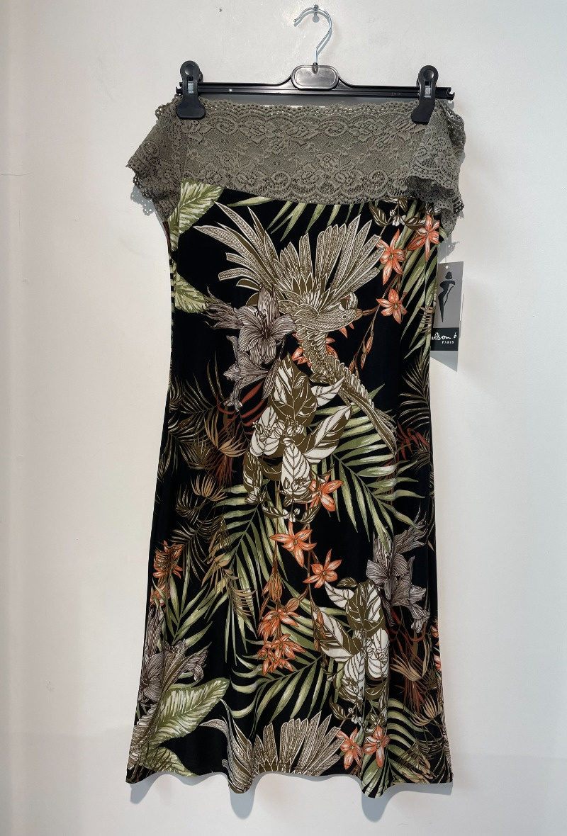 Wholesaler Alison B. Paris - ALISON B. PARIS patterned dress made in France