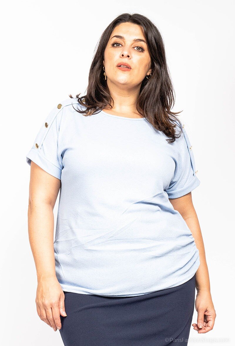 Wholesaler Alison B. Paris - Top golden buttons ALISON B. PARIS made in France